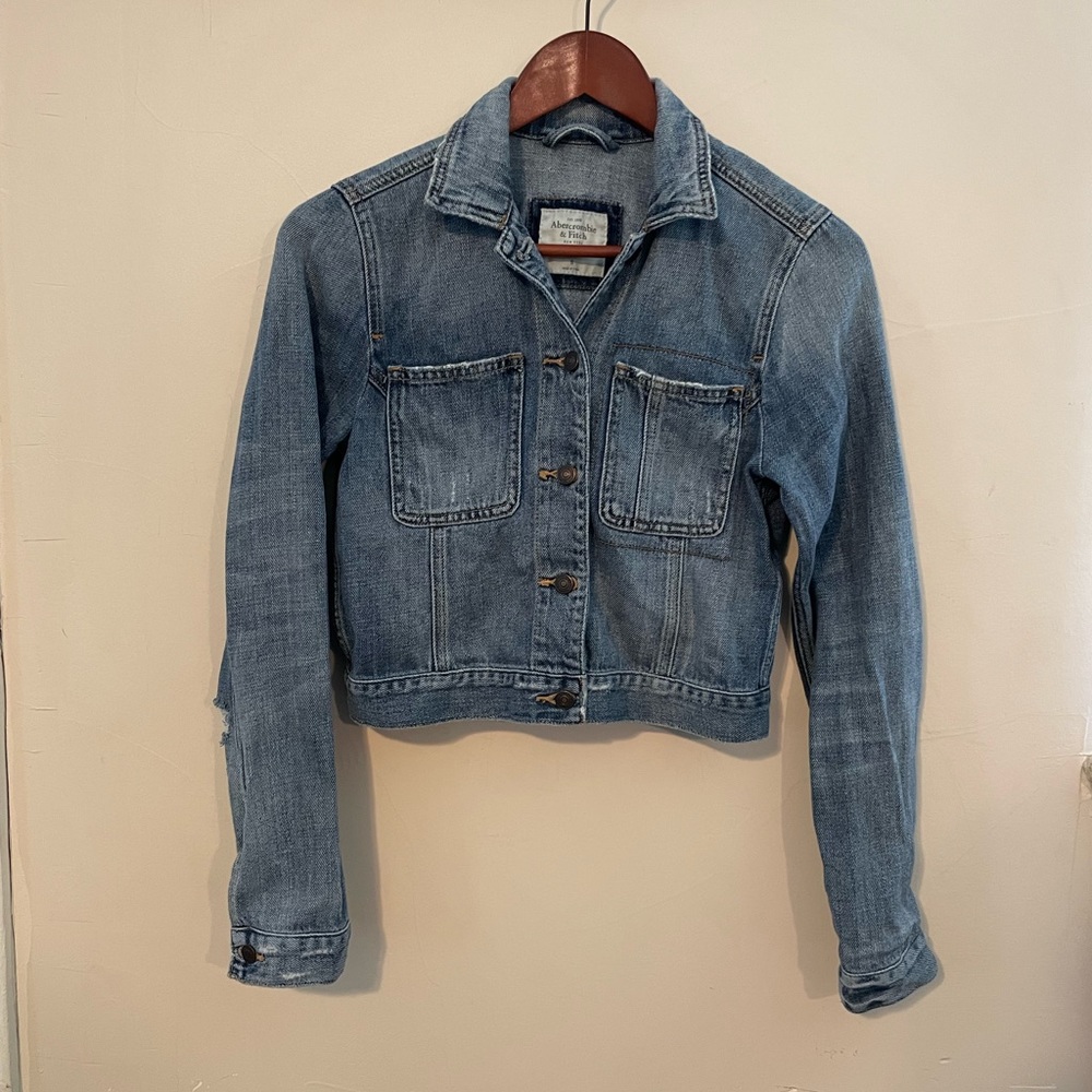 Abercrombie & Fitch Denim Jacket Women’s Sz Small